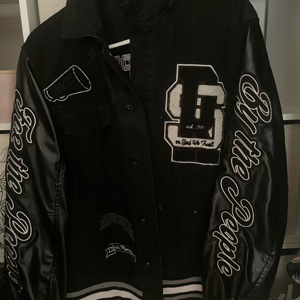 Black Varsity Jacket